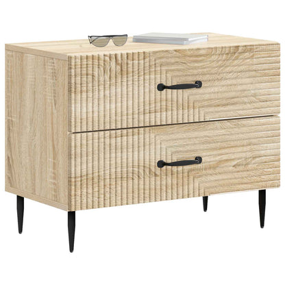 Noční Skříňka Dub Sonoma 62 X 34,5 X 47,5 Cm Kompozitní Dřevo