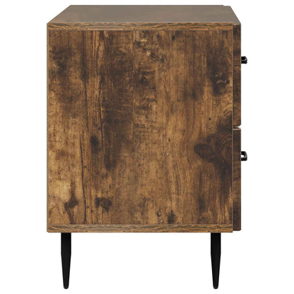Noční Skříňka Kouřový Dub 62 X 34,5 X 47,5 Cm Kompozitní Dřevo