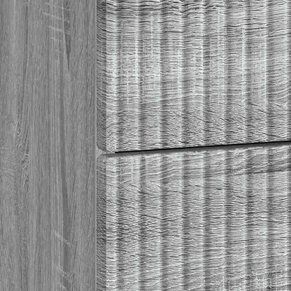 Noční Skříňka Šedá Sonoma 62 X 34,5 X 47,5 Cm Kompozitní Dřevo