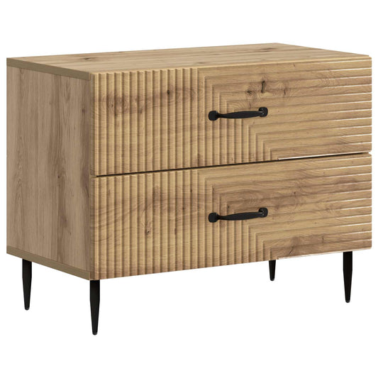 Noční Skříňka Dub Artisan 62 X 34,5 X 47,5 Cm Kompozitní Dřevo