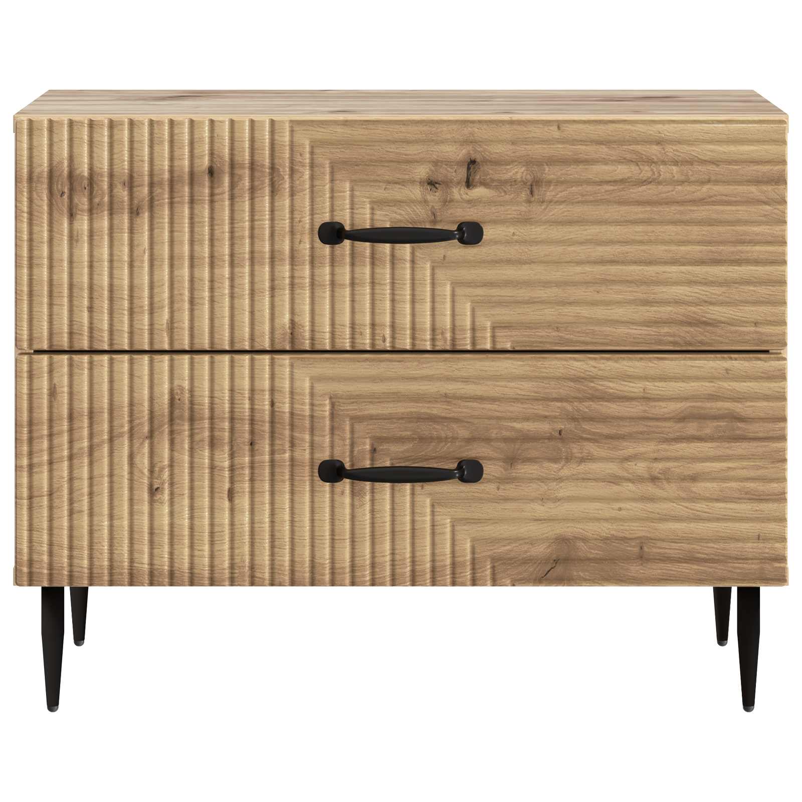 Noční Skříňka Dub Artisan 62 X 34,5 X 47,5 Cm Kompozitní Dřevo