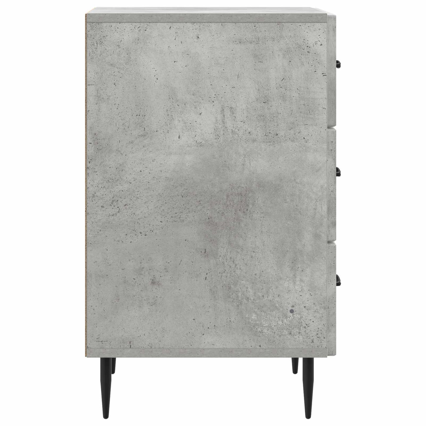 Noční Skříňka Betonově Šedá 43 X 41 X 66,5 Cm Kompozitní Dřevo