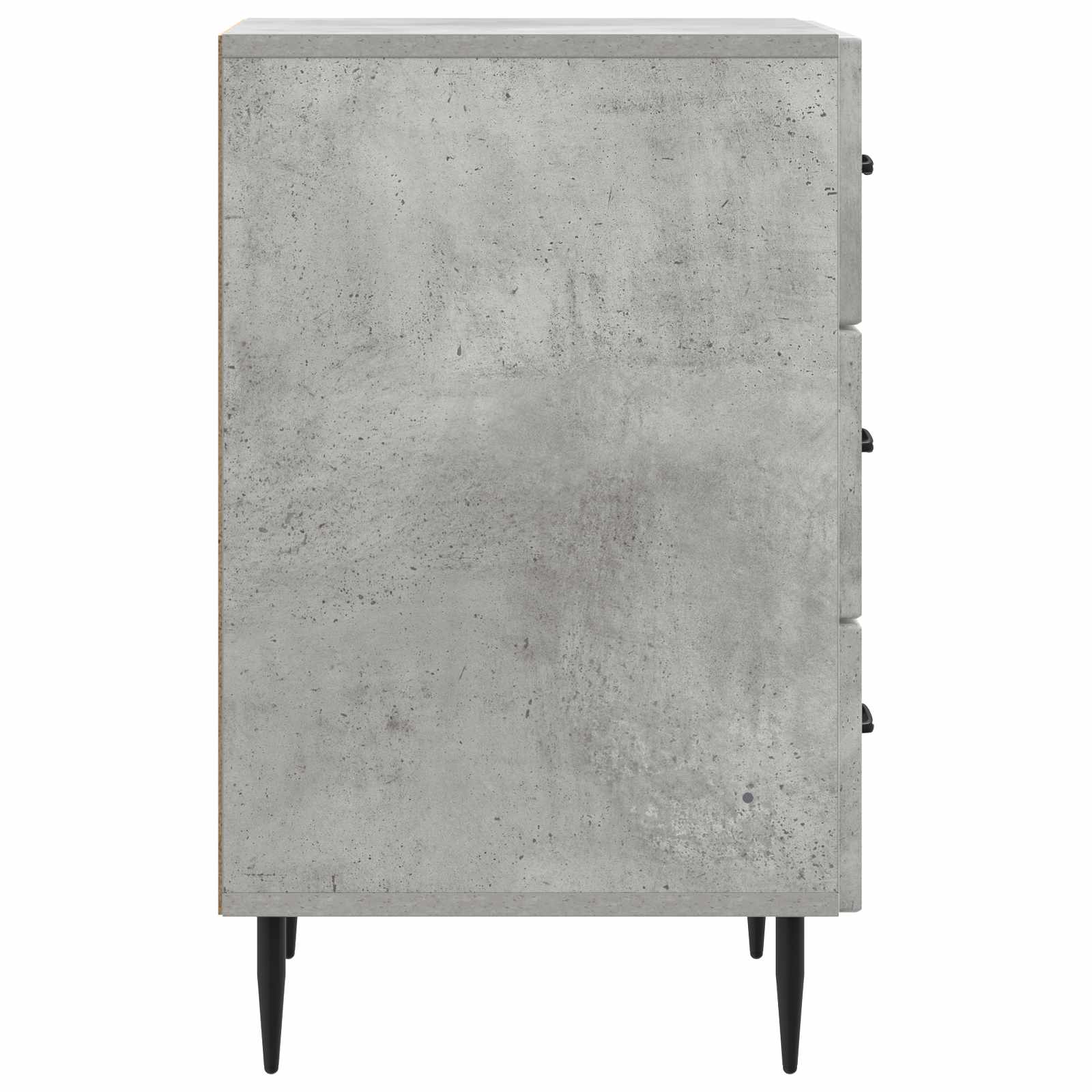 Noční Skříňka Betonově Šedá 43 X 41 X 66,5 Cm Kompozitní Dřevo