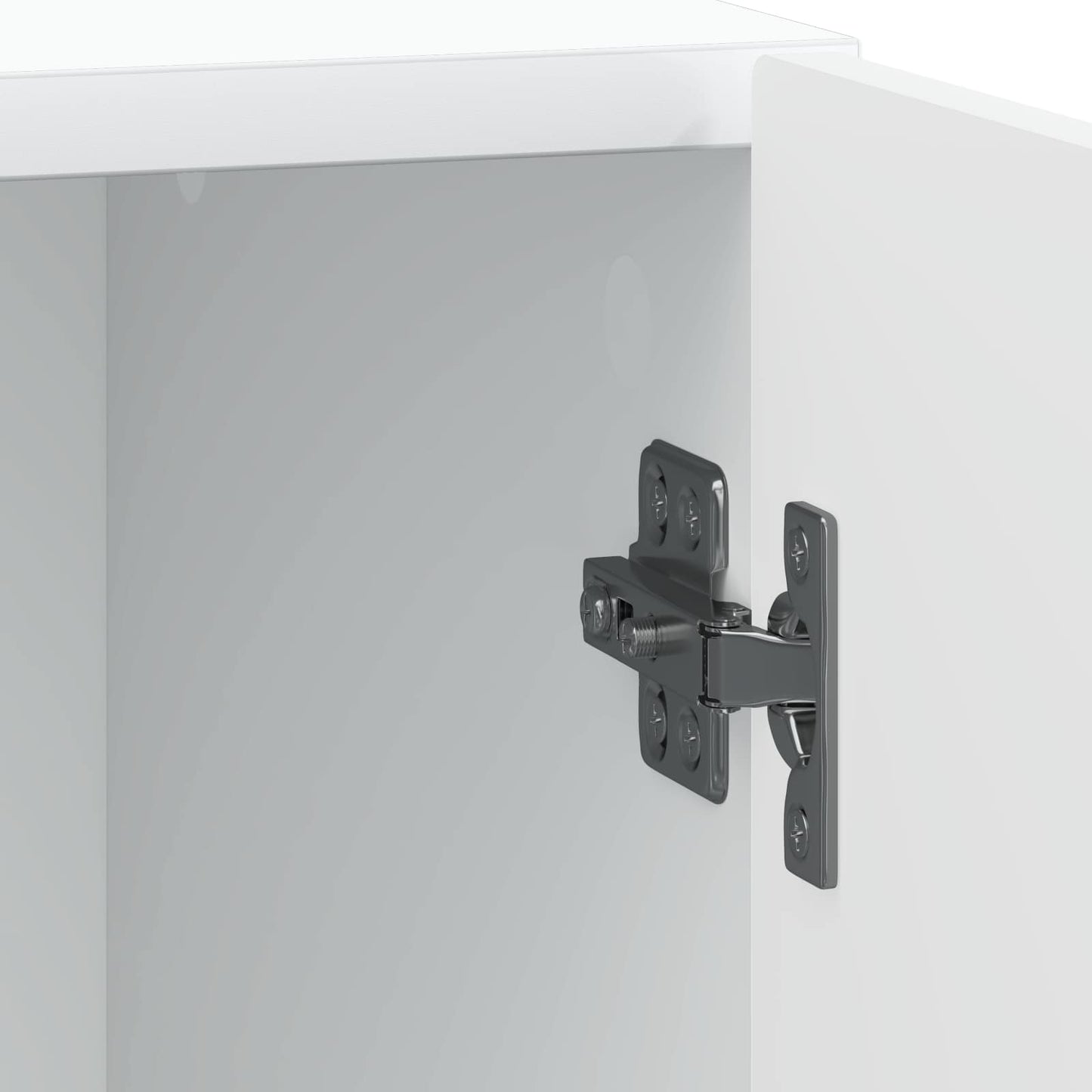 Noční Skříňka 2 Pcs Bílá 43 X 34,5 X 50 Cm Kompozitní Dřevo