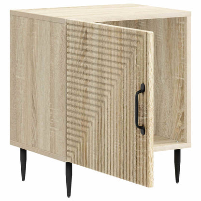 Noční Skříňka 2 Pcs Dub Sonoma 43 X 34,5 X 50 Cm