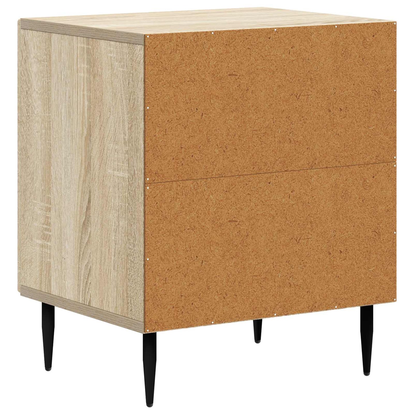 Noční Skříňka 2 Pcs Dub Sonoma 43 X 34,5 X 50 Cm