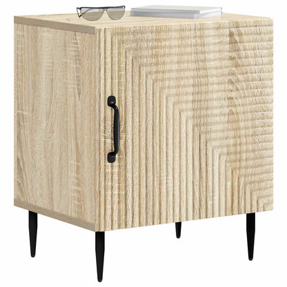 Noční Skříňka 2 Pcs Dub Sonoma 43 X 34,5 X 50 Cm