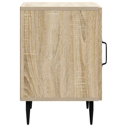 Noční Skříňka 2 Pcs Dub Sonoma 43 X 34,5 X 50 Cm