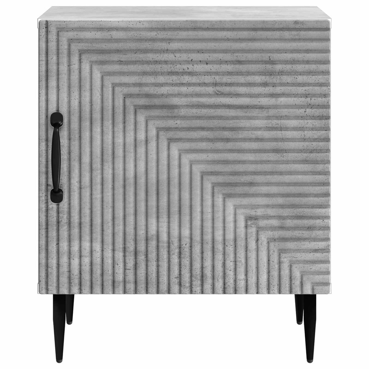 Noční Skříňka 2 Pcs Betonově Šedá 43 X 34,5 X 50 Cm