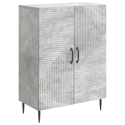 Servírovací Skříň Betonově Šedá 66 X 34,5 X 89,5 Cm
