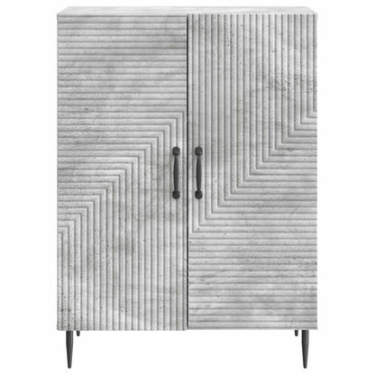 Servírovací Skříň Betonově Šedá 66 X 34,5 X 89,5 Cm