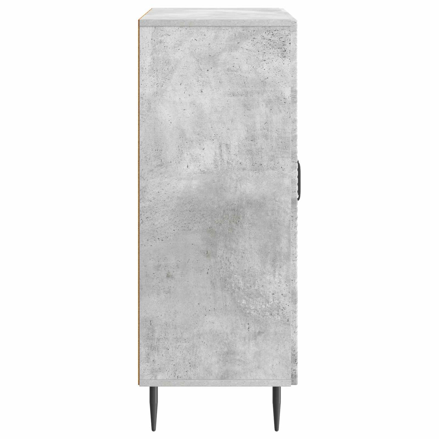 Servírovací Skříň Betonově Šedá 66 X 34,5 X 89,5 Cm
