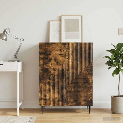 Servírovací Skříň Kouřový Dub 66 X 34,5 X 89,5 Cm
