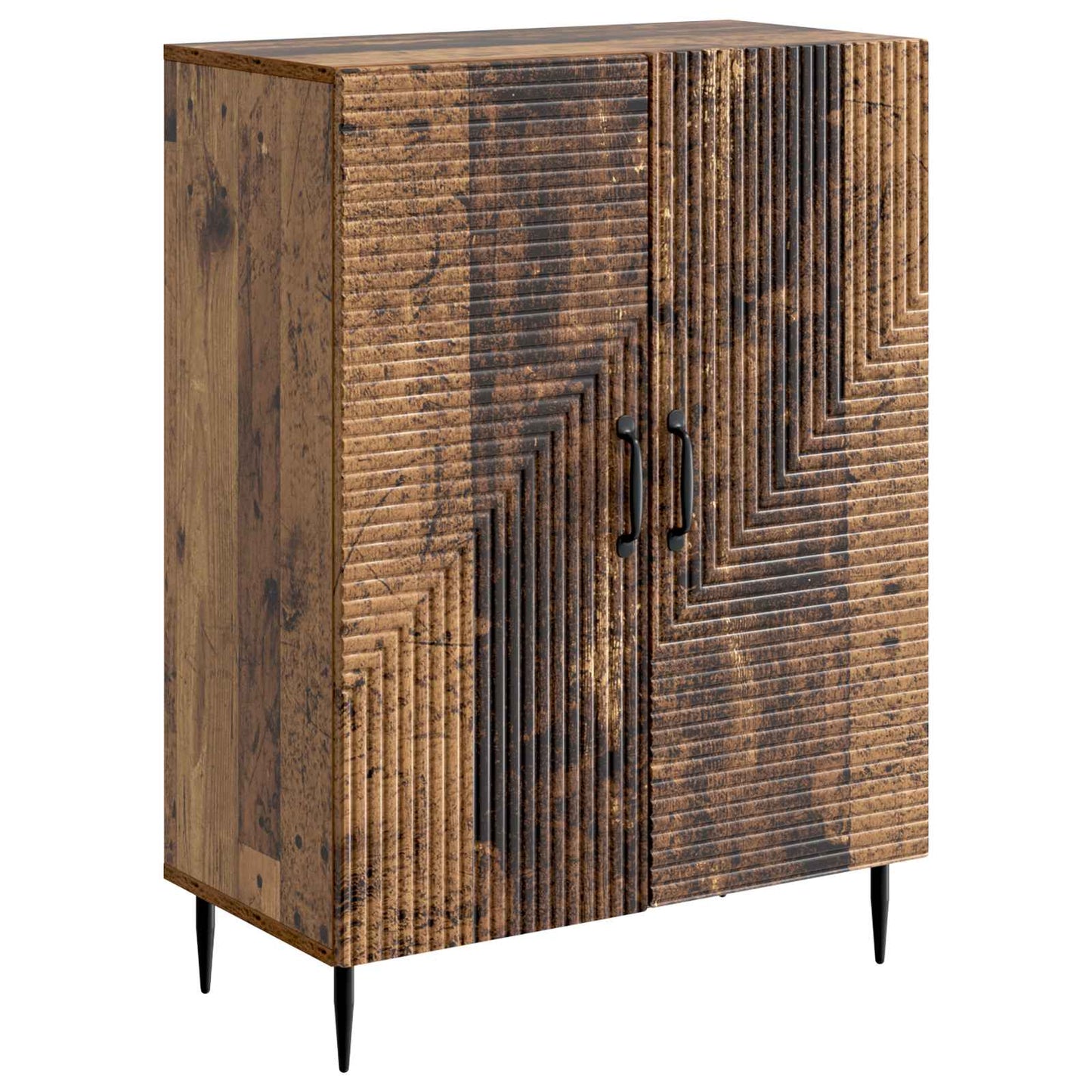 Servírovací Skříň Staré Dřevo 66 X 34,5 X 89,5 Cm