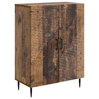 Servírovací Skříň Staré Dřevo 66 X 34,5 X 89,5 Cm