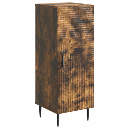 Servírovací Skříň Kouřový Dub 33 X 34,5 X 89,5 Cm