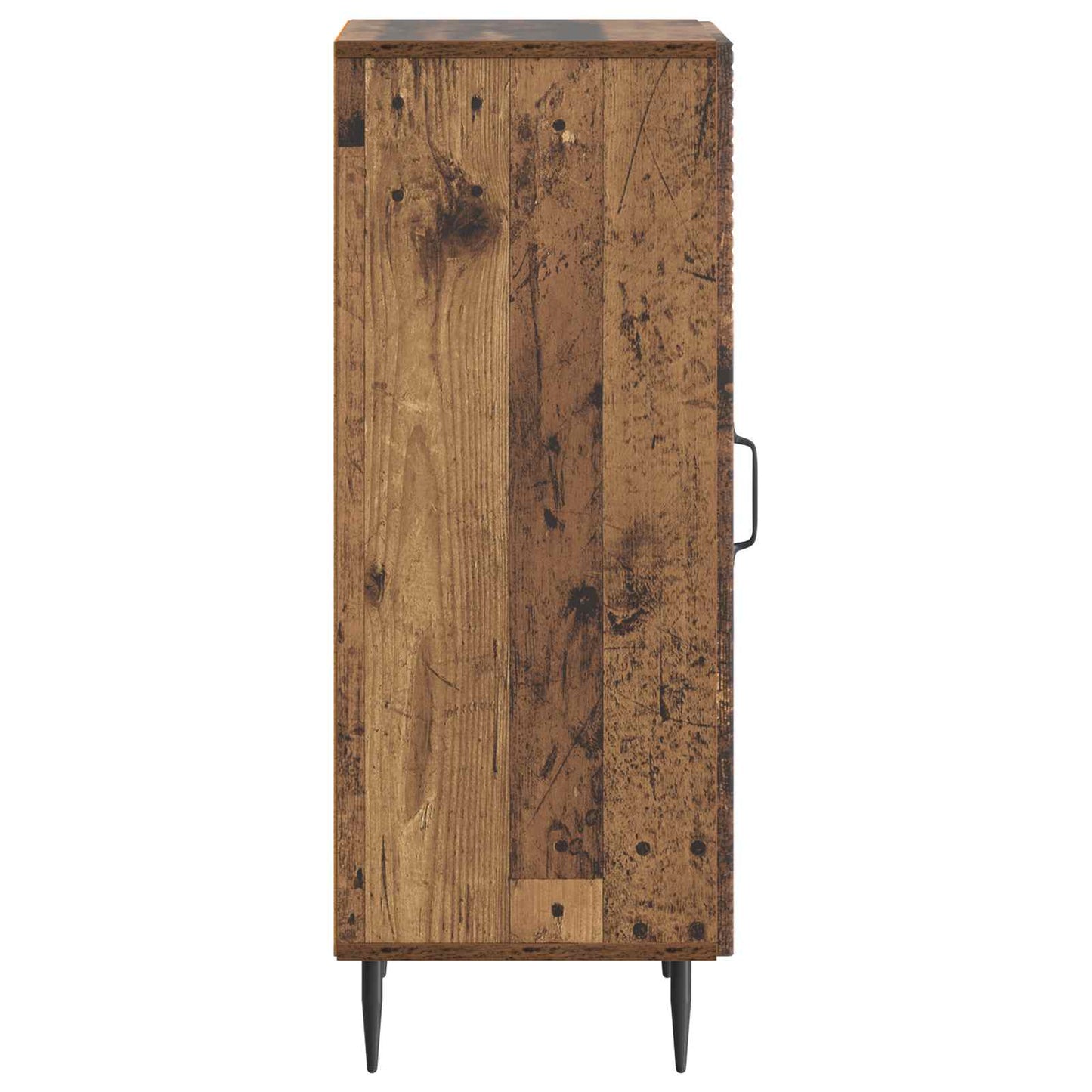 Servírovací Skříň Staré Dřevo 33 X 34,5 X 89,5 Cm