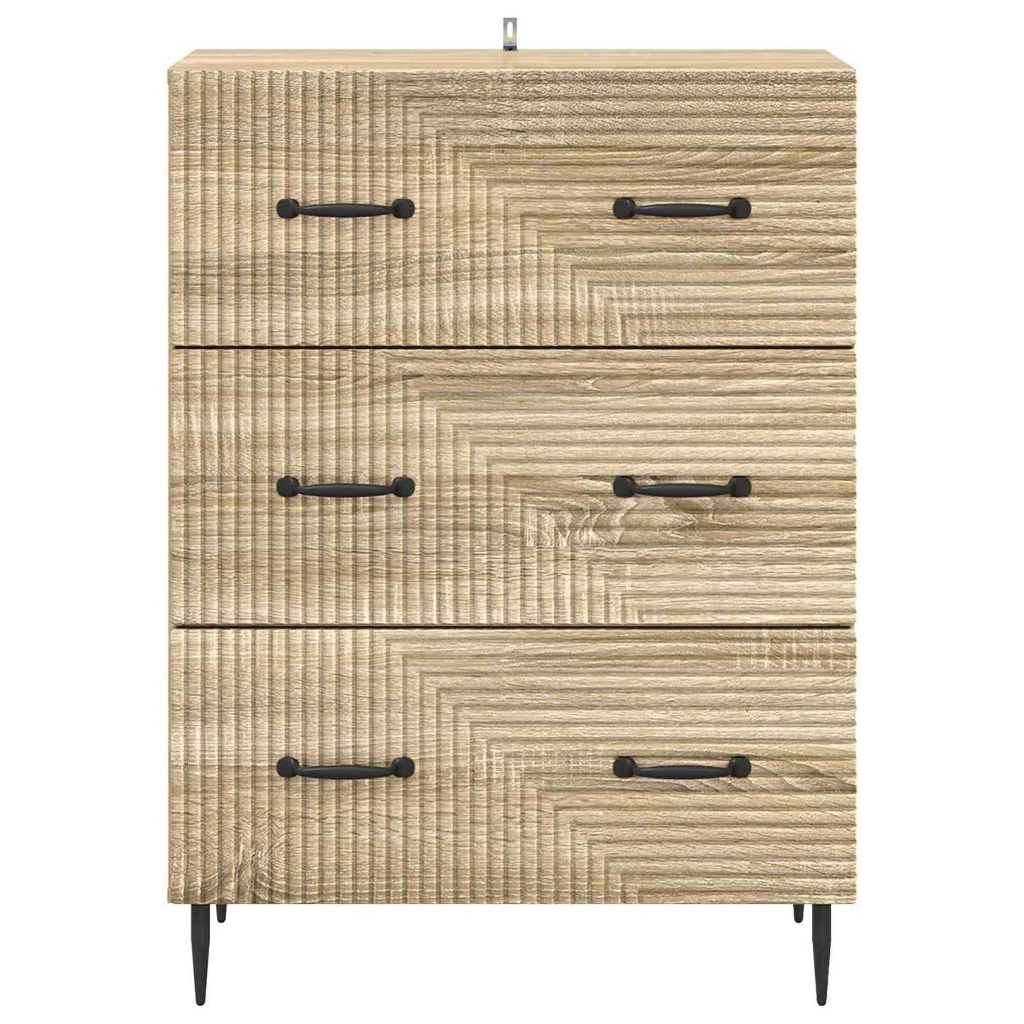 Skříň Se Zásuvkami Dub Sonoma 66 X 34,5 X 89,5 Cm