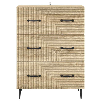 Skříň Se Zásuvkami Dub Sonoma 66 X 34,5 X 89,5 Cm