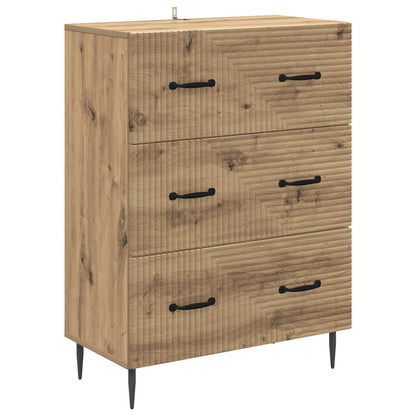 Skříň Se Zásuvkami 66 X 34,5 X 89,5 Cm Kompozitní Dřevo