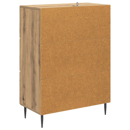 Skříň Se Zásuvkami 66 X 34,5 X 89,5 Cm Kompozitní Dřevo