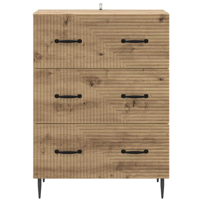 Skříň Se Zásuvkami 66 X 34,5 X 89,5 Cm Kompozitní Dřevo