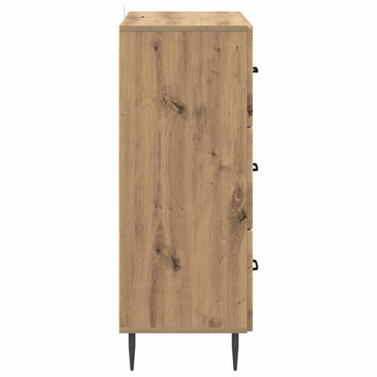 Skříň Se Zásuvkami 66 X 34,5 X 89,5 Cm Kompozitní Dřevo