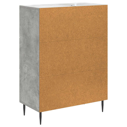 Servírovací Skříň Se Zásuvkou Betonově Šedá 66 X 34,5 X 89,5 Cm