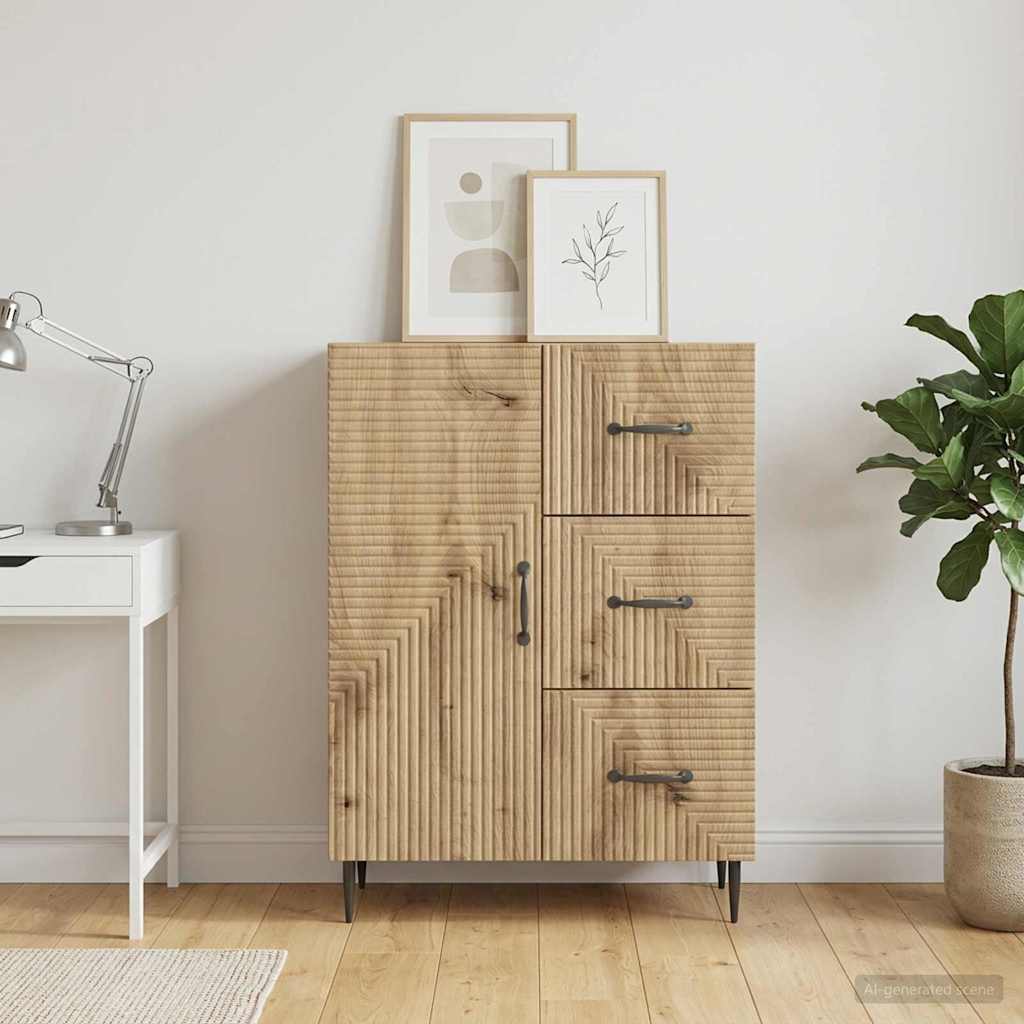Servírovací Skříň Dub Artisan 66 X 34,5 X 89,5 Cm