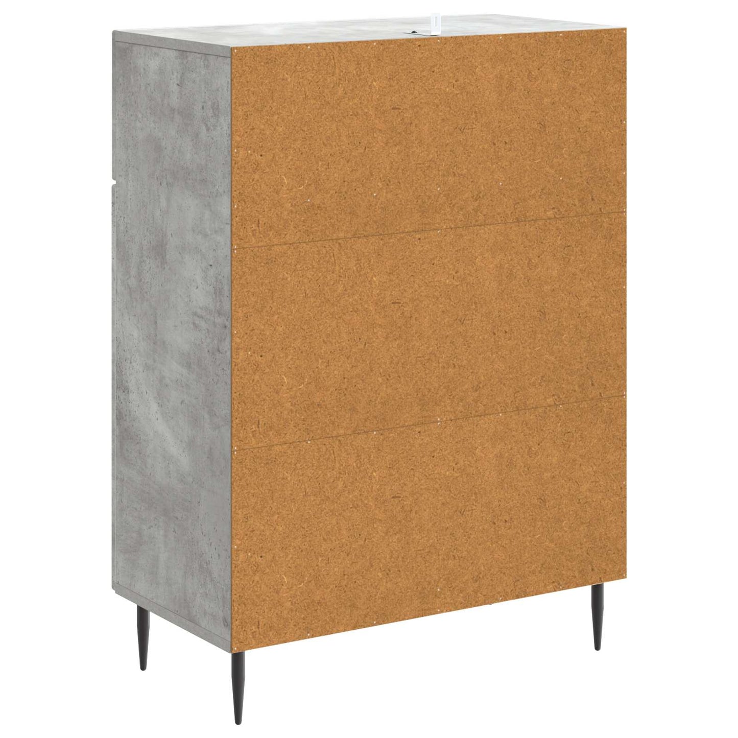 Servírovací Skříň Se Zásuvkou Betonově Šedá 66 X 34,5 X 89,5 Cm