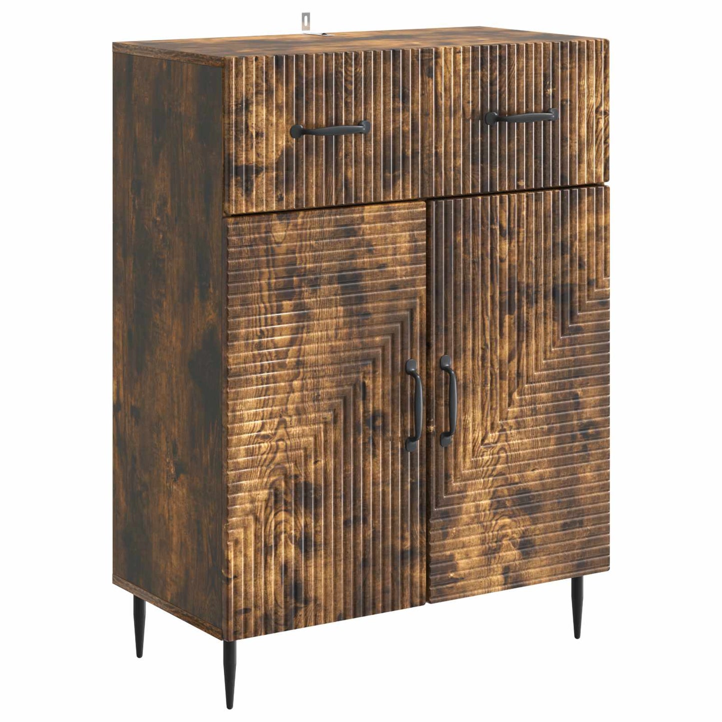 Servírovací Skříň Se Zásuvkou Kouřový Dub 66 X 34,5 X 89,5 Cm