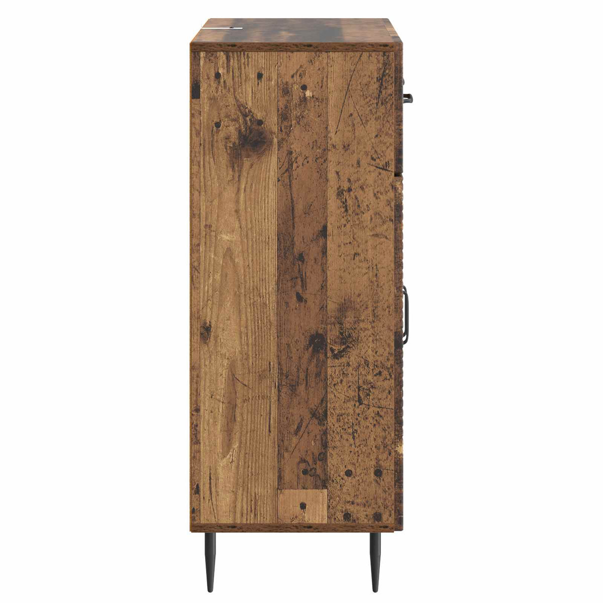 Servírovací Skříň Se Zásuvkou Staré Dřevo 66 X 34,5 X 89,5 Cm