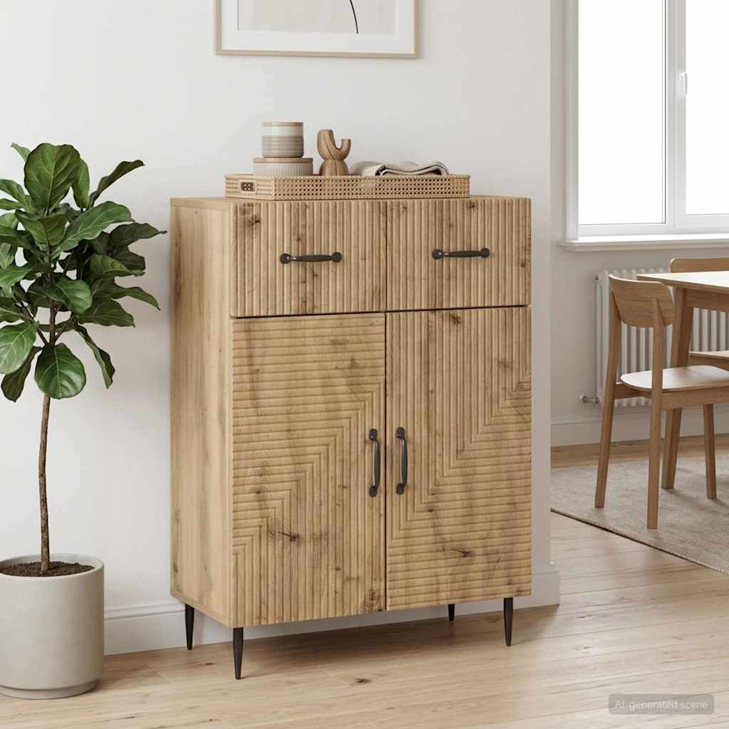 Servírovací Skříň Dub Artisan 66 X 34,5 X 89,5 Cm