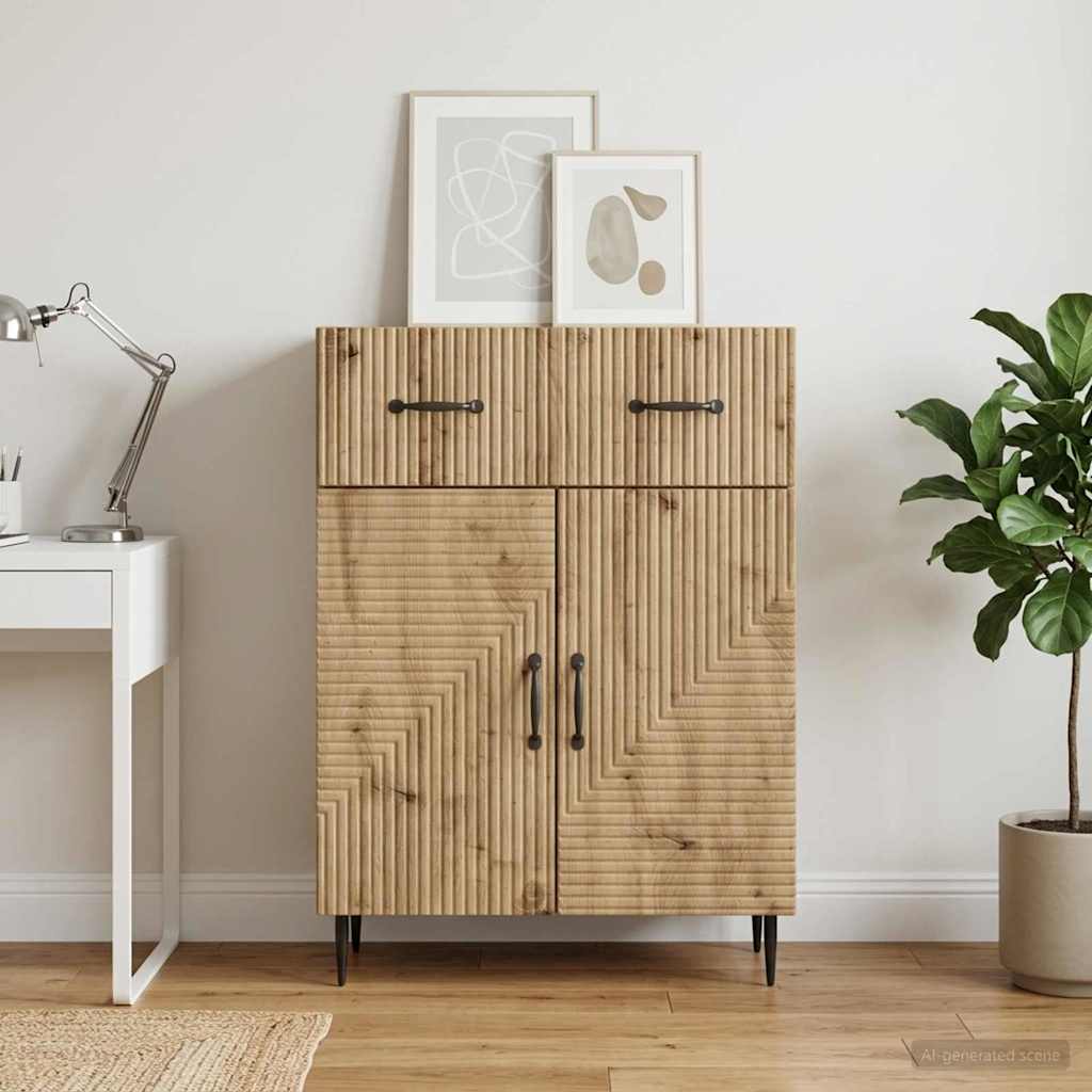 Servírovací Skříň Dub Artisan 66 X 34,5 X 89,5 Cm