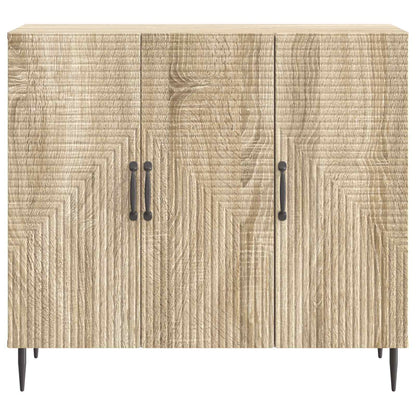 Servírovací Skříň Dub Sonoma 89 X 34,5 X 80 Cm Kompozitní Dřevo