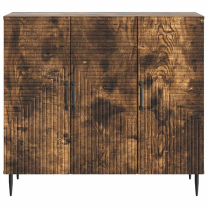 Servírovací Skříň Kouřový Dub 89 X 34,5 X 80 Cm