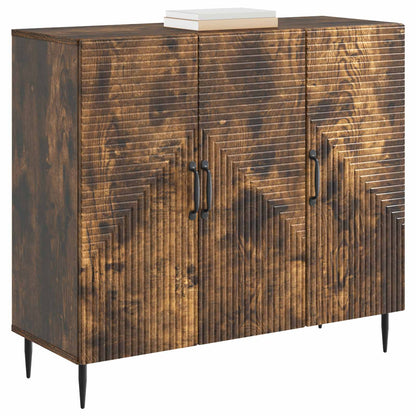 Servírovací Skříň Kouřový Dub 89 X 34,5 X 80 Cm