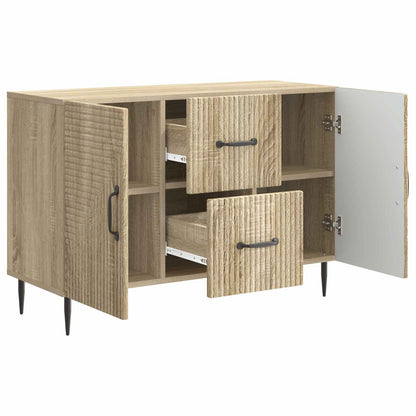 Servírovací Skříň Dub Sonoma 89 X 34,5 X 60 Cm Kompozitní Dřevo