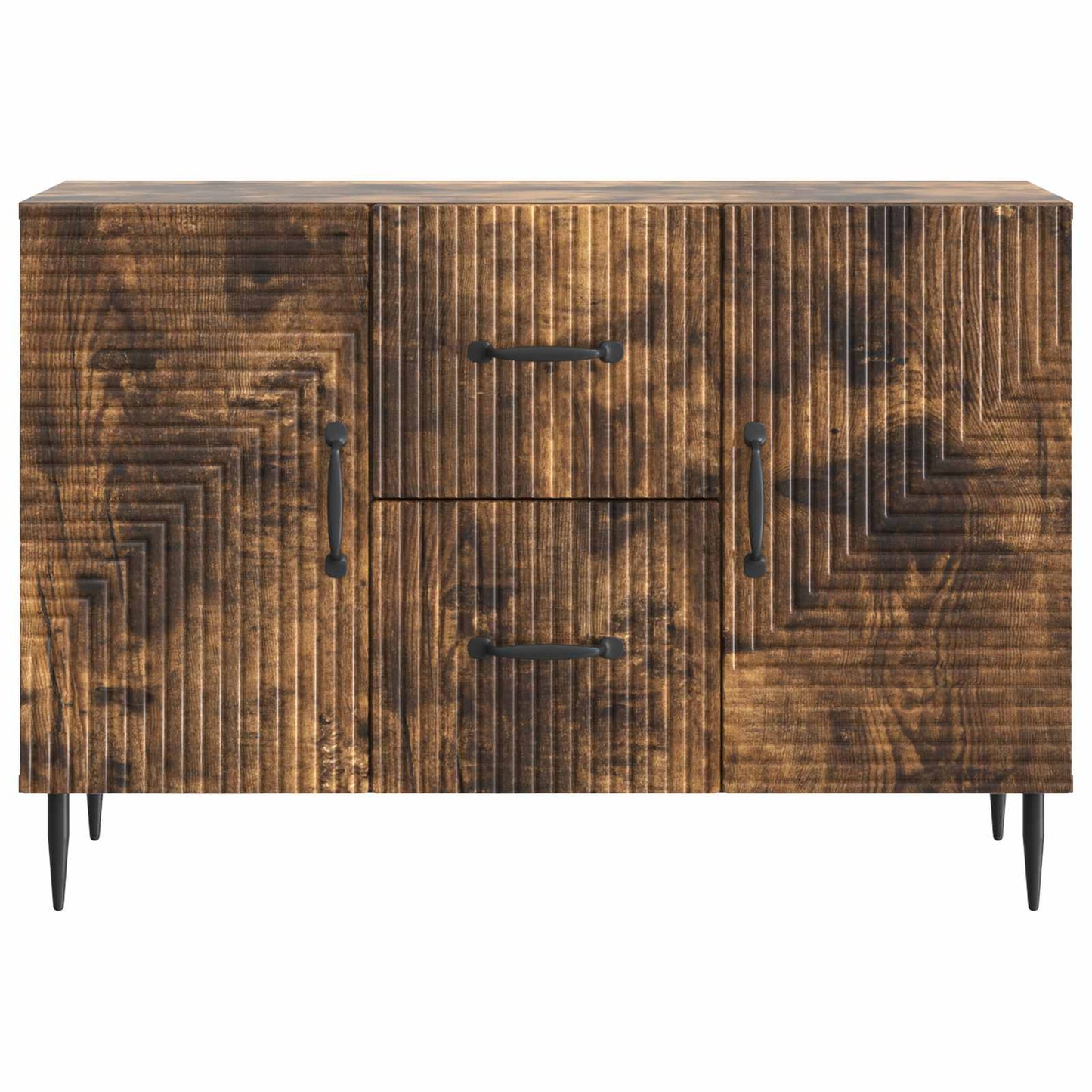 Servírovací Skříň Se Zásuvkou Kouřový Dub 89 X 34,5 X 60 Cm