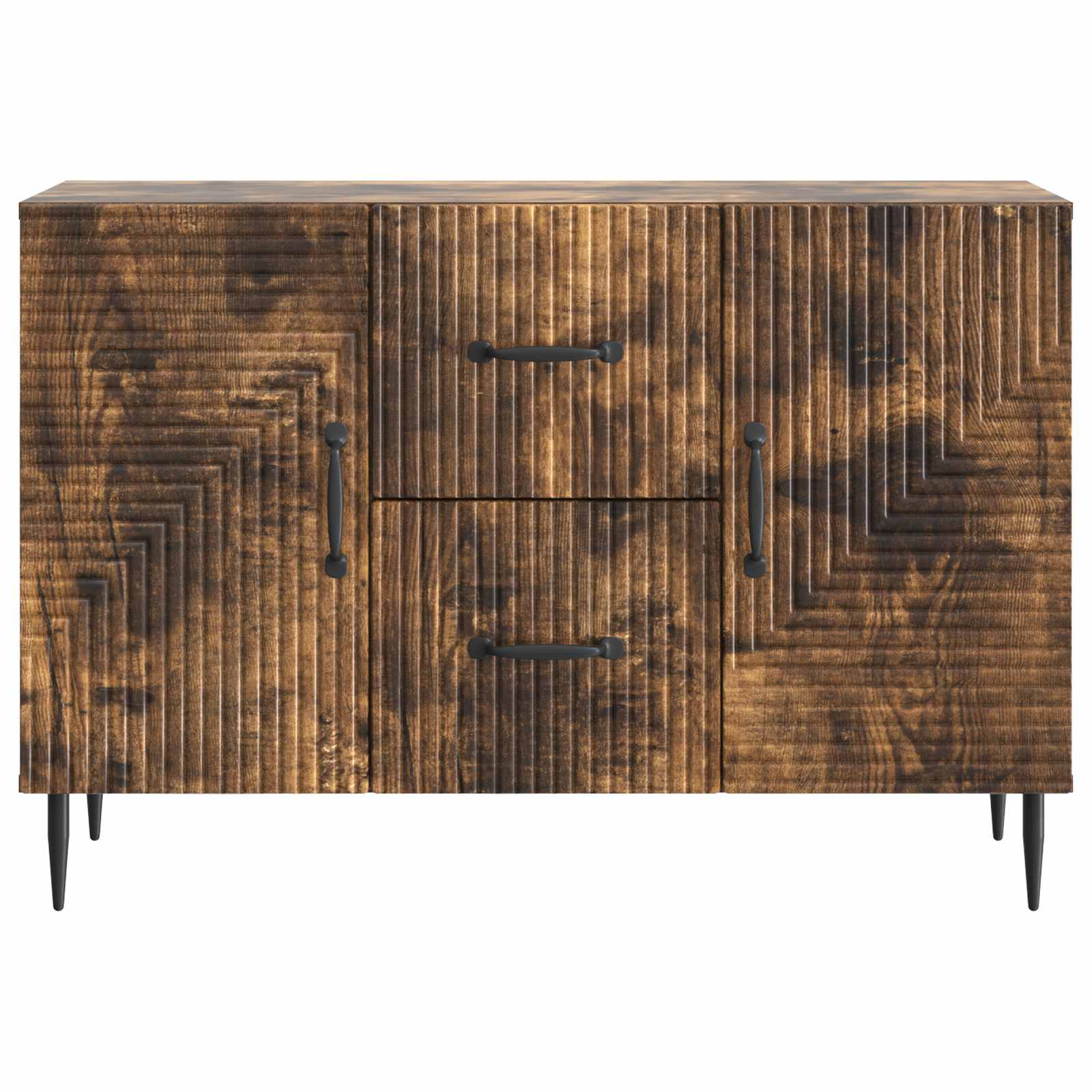 Servírovací Skříň Se Zásuvkou Kouřový Dub 89 X 34,5 X 60 Cm