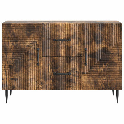 Servírovací Skříň Se Zásuvkou Kouřový Dub 89 X 34,5 X 60 Cm
