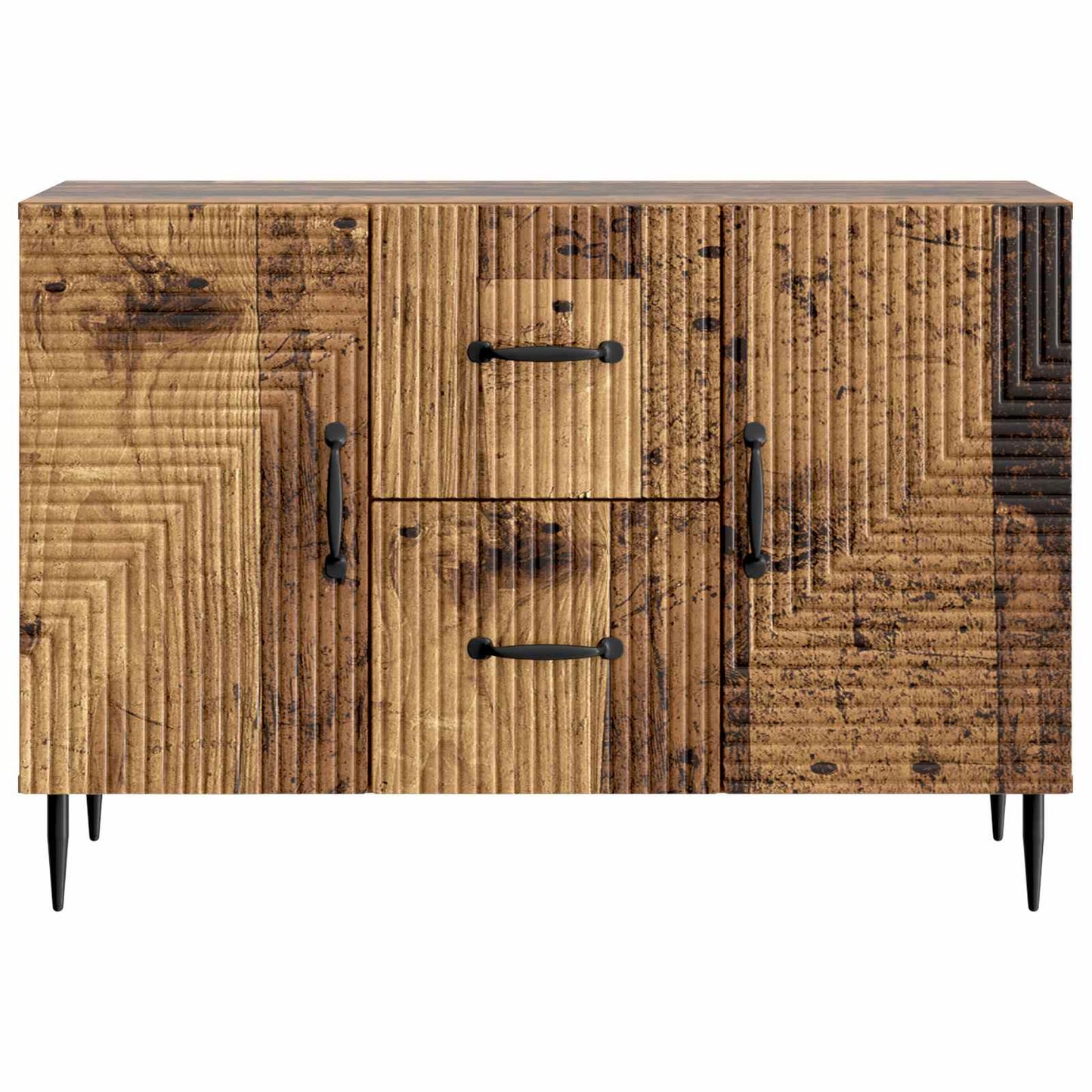 Servírovací Skříň Se Zásuvkou Staré Dřevo 89 X 34,5 X 60 Cm