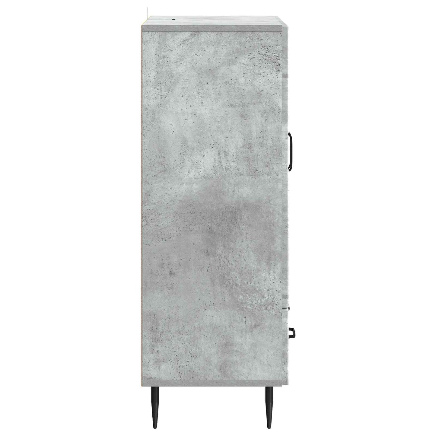 Servírovací Skříň Se Zásuvkou Betonově Šedá 66 X 34,5 X 95 Cm