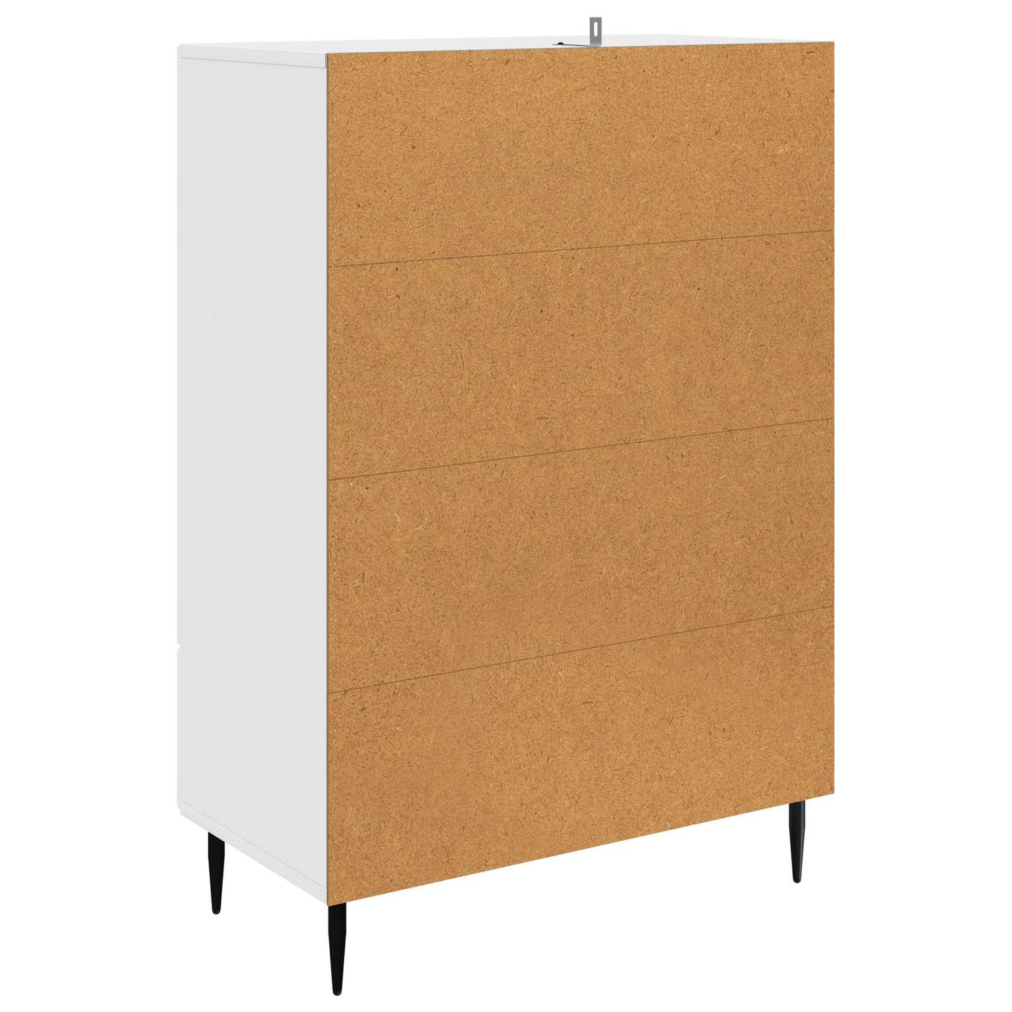 Servírovací Skříň Bílá S Vysokým Leskem 66 X 34,5 X 95 Cm
