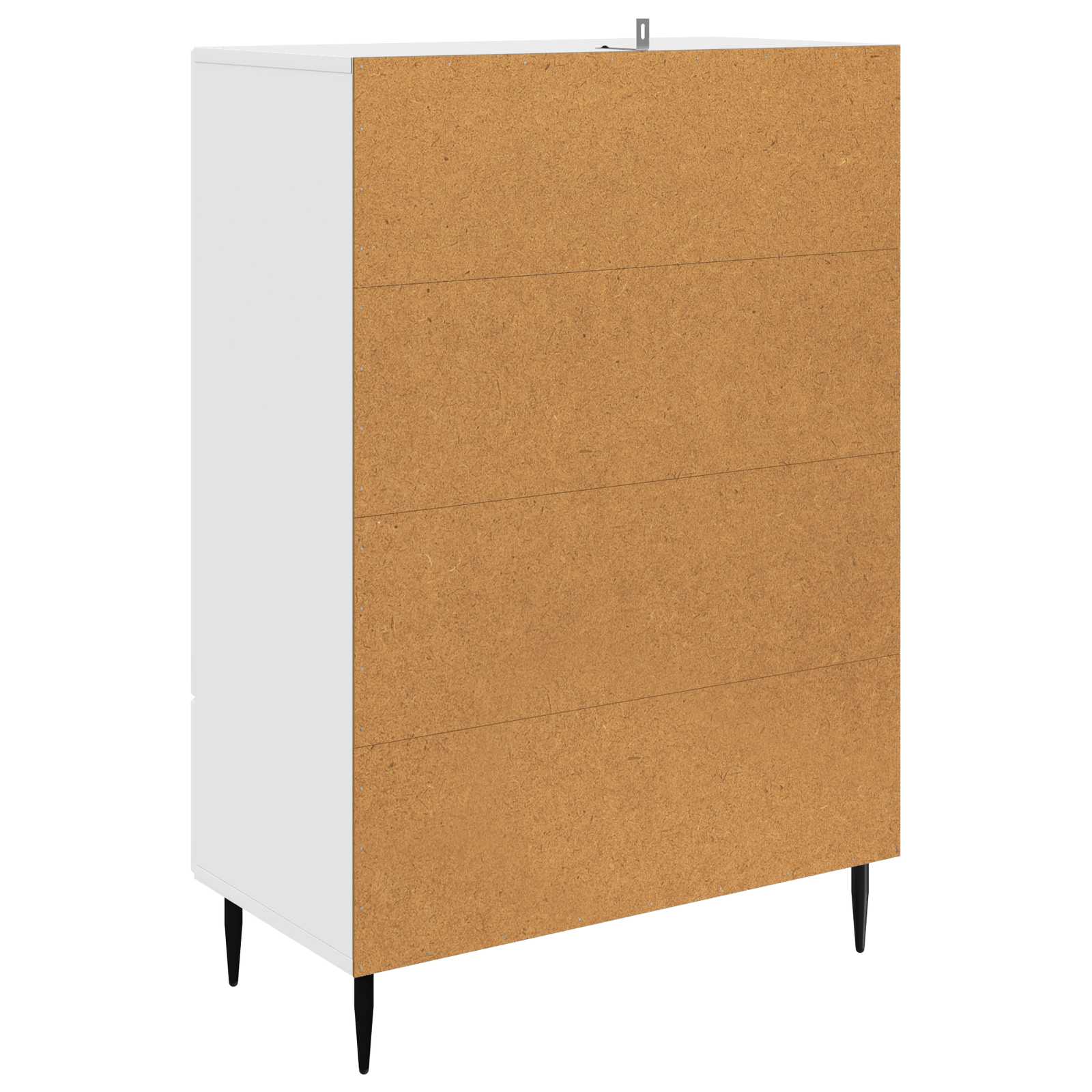 Servírovací Skříň Bílá S Vysokým Leskem 66 X 34,5 X 95 Cm