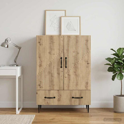 Servírovací Skříň Dub Artisan 66 X 34,5 X 95 Cm