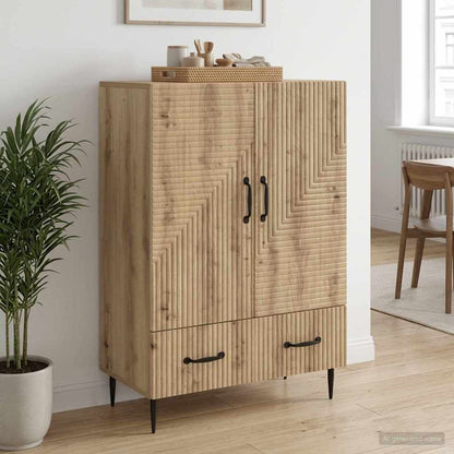 Servírovací Skříň Dub Artisan 66 X 34,5 X 95 Cm