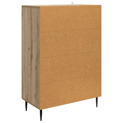 Servírovací Skříň Dub Artisan 66 X 34,5 X 95 Cm