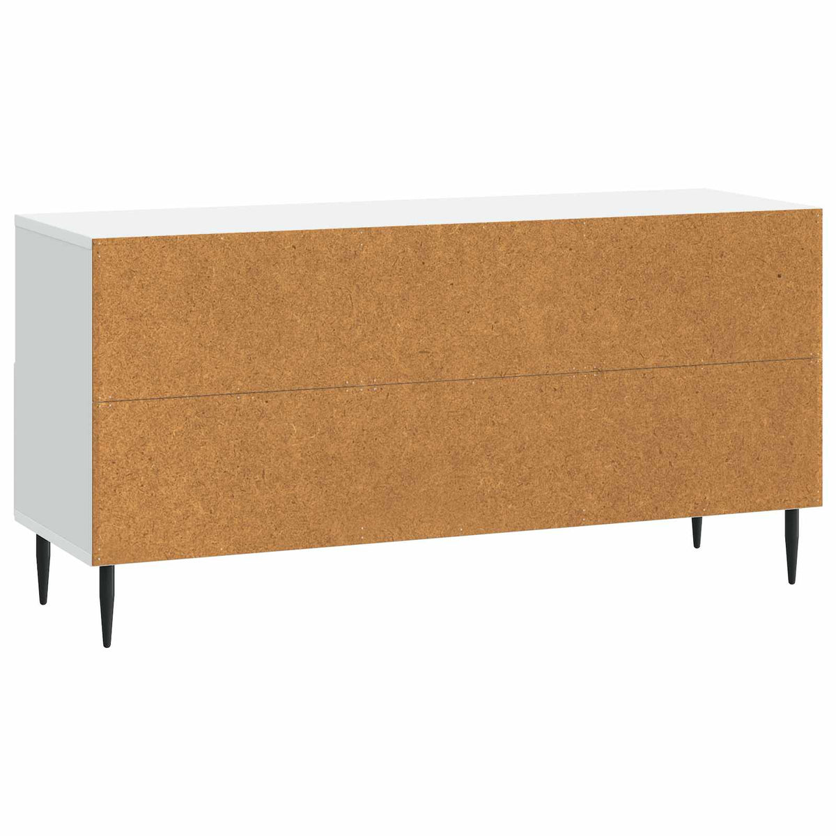 Televizní Skříň Bílá 102 X 34,5 X 50 Cm Kompozitní Dřevo