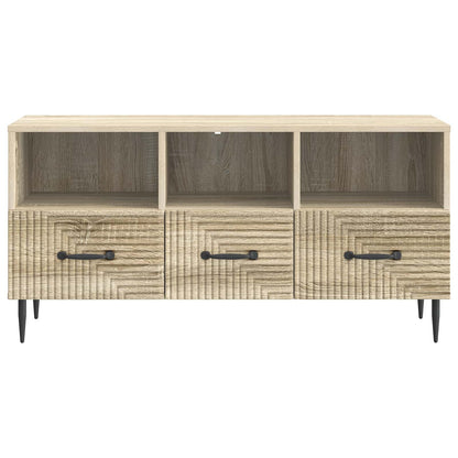 Televizní Skříň Dub Sonoma 102 X 34,5 X 50 Cm Kompozitní Dřevo